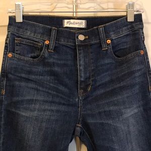 NWOT Madewell High Riser Skinny Jeans